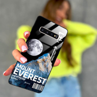 ETUI BLACK CASE GLASS NA TELEFON SAMSUNG GALAXY S10 PLUS ST_TCL-100