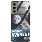 ETUI BLACK CASE GLASS NA TELEFON SAMSUNG GALAXY S21FE ST_TCL-100