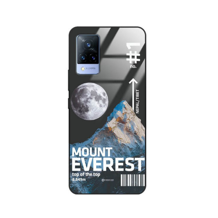 ETUI BLACK CASE GLASS NA TELEFON VIVO V21 / V21 5G ST_TCL-100