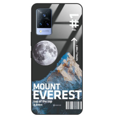 ETUI BLACK CASE GLASS NA TELEFON VIVO V21 / V21 5G ST_TCL-100