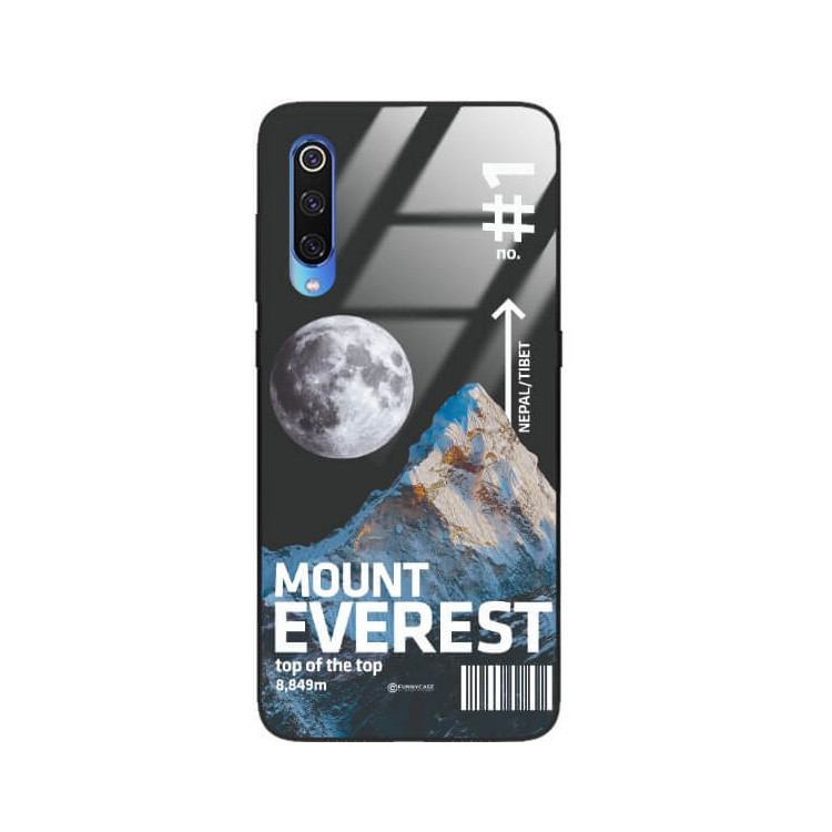 ETUI BLACK CASE GLASS NA TELEFON XIAOMI MI 9 ST_TCL-100