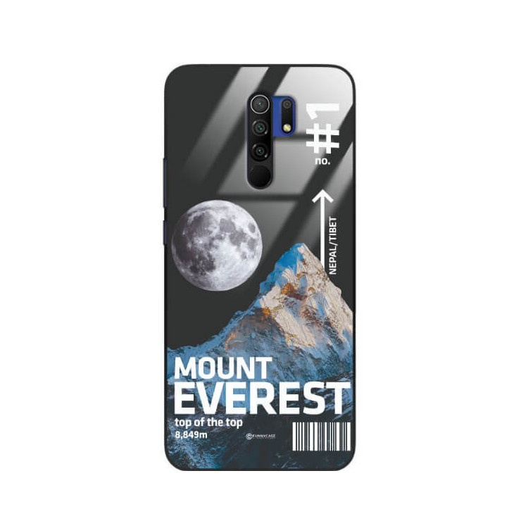 ETUI BLACK CASE GLASS NA TELEFON XIAOMI REDMI 9 ST_TCL-100