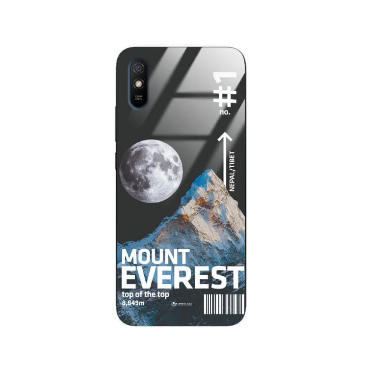 ETUI BLACK CASE GLASS NA TELEFON XIAOMI REDMI 9A / REDMI 9 AT ST_TCL-100