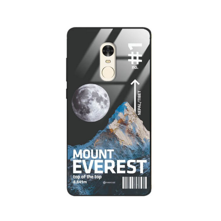 ETUI BLACK CASE GLASS NA TELEFON XIAOMI REDMI NOTE 4X ST_TCL-100