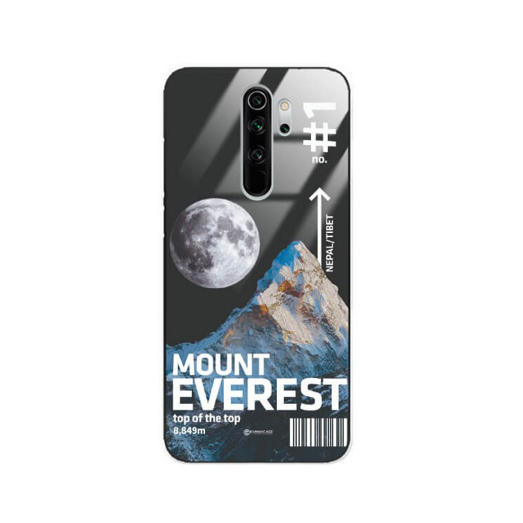 ETUI BLACK CASE GLASS NA TELEFON XIAOMI REDMI NOTE 8 PRO ST_TCL-100