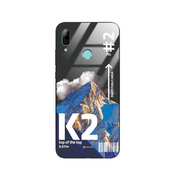 ETUI BLACK CASE GLASS NA TELEFON HUAWEI P SMART 2019 ST_TCL-101