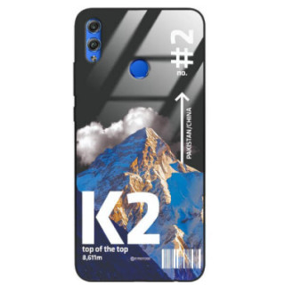 ETUI BLACK CASE GLASS NA TELEFON HUAWEI HONOR 8X ST_TCL-101