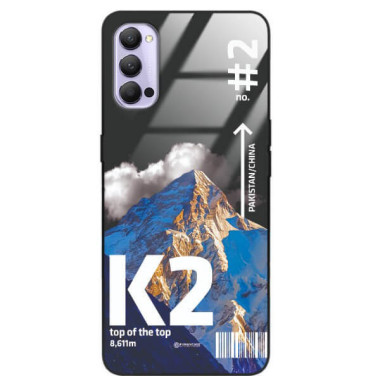ETUI BLACK CASE GLASS NA TELEFON OPPO RENO 4 / RENO 4 5G ST_TCL-101