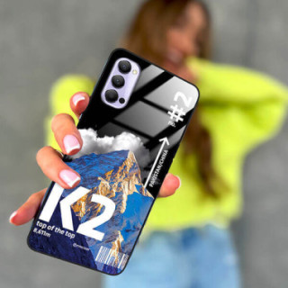 ETUI BLACK CASE GLASS NA TELEFON OPPO RENO 4 / RENO 4 5G ST_TCL-101