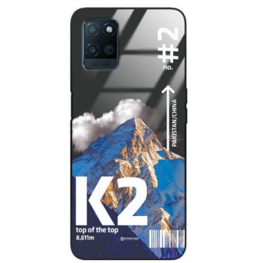 ETUI BLACK CASE GLASS NA TELEFON REALME V11 ST_TCL-101