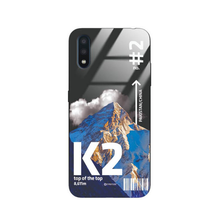 ETUI BLACK CASE GLASS NA TELEFON SAMSUNG GALAXY A01 ST_TCL-101