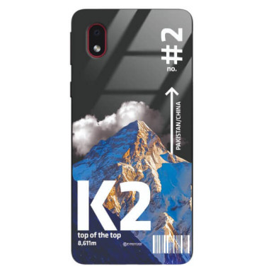ETUI BLACK CASE GLASS NA TELEFON SAMSUNG GALAXY A01 CORE ST_TCL-101