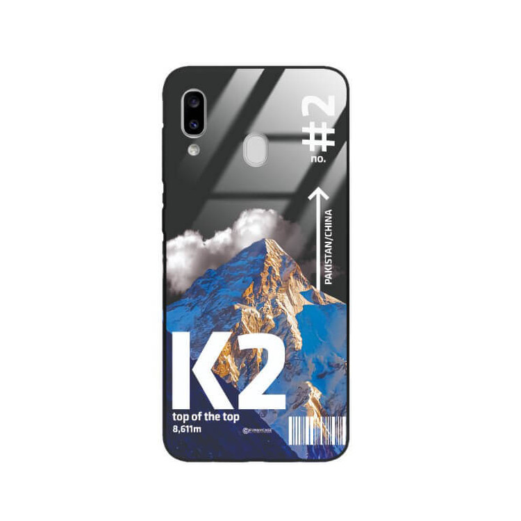ETUI BLACK CASE GLASS NA TELEFON SAMSUNG GALAXY A20E ST_TCL-101