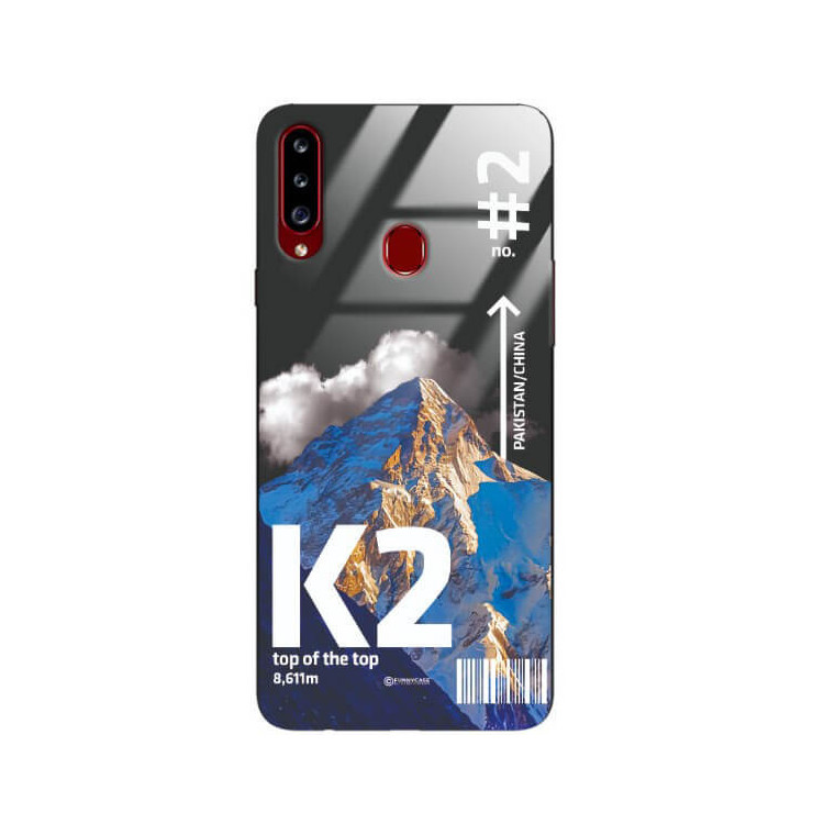 ETUI BLACK CASE GLASS NA TELEFON SAMSUNG GALAXY A20S ST_TCL-101