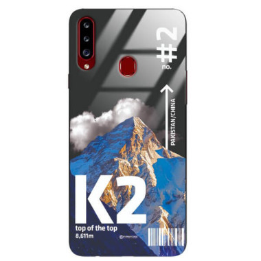ETUI BLACK CASE GLASS NA TELEFON SAMSUNG GALAXY A20S ST_TCL-101
