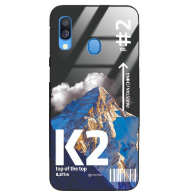 ETUI BLACK CASE GLASS NA TELEFON SAMSUNG GALAXY A40 ST_TCL-101