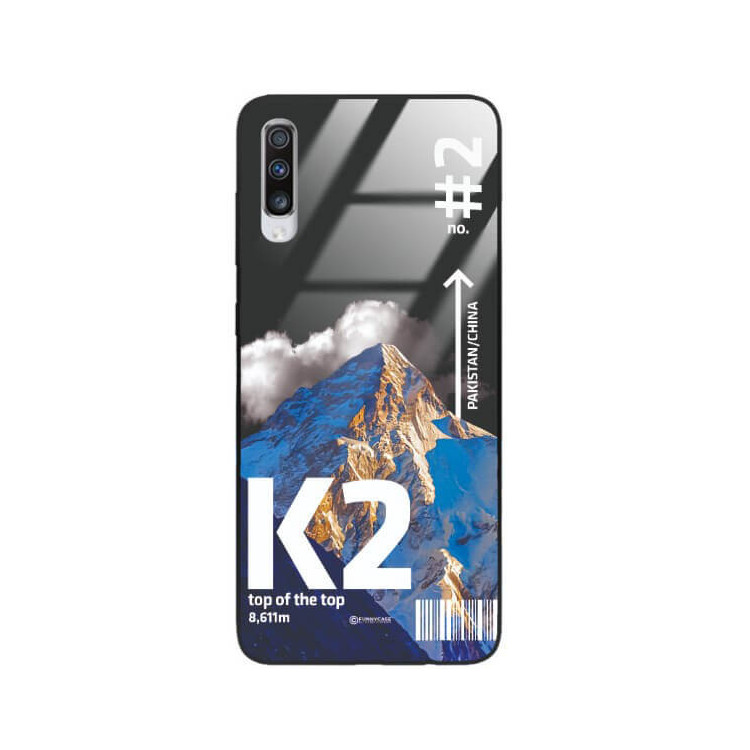 ETUI BLACK CASE GLASS NA TELEFON SAMSUNG GALAXY A70 / A70S ST_TCL-101