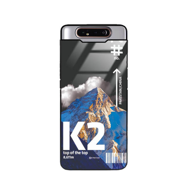 ETUI BLACK CASE GLASS NA TELEFON SAMSUNG GALAXY A80 ST_TCL-101