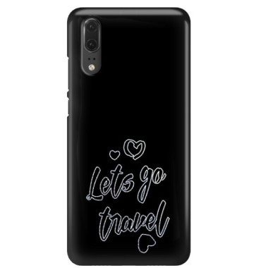 Etui Huawei P20, Etui Neon Wielokolorowy - FunnyCase