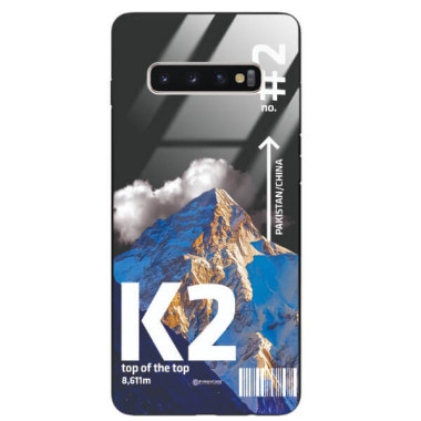 ETUI BLACK CASE GLASS NA TELEFON SAMSUNG GALAXY S10 PLUS ST_TCL-101