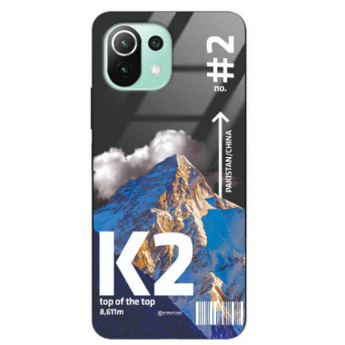 ETUI BLACK CASE GLASS NA TELEFON XIAOMI MI 11 LITE 4G / 5G / 5G NE ST_TCL-101