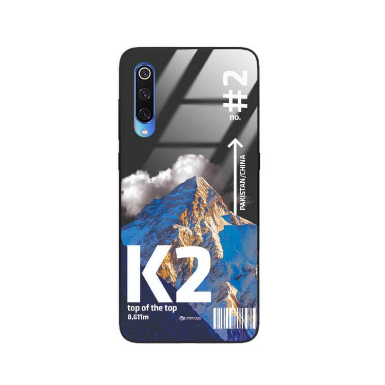 ETUI BLACK CASE GLASS NA TELEFON XIAOMI MI 9 ST_TCL-101