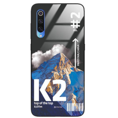 ETUI BLACK CASE GLASS NA TELEFON XIAOMI MI 9 ST_TCL-101