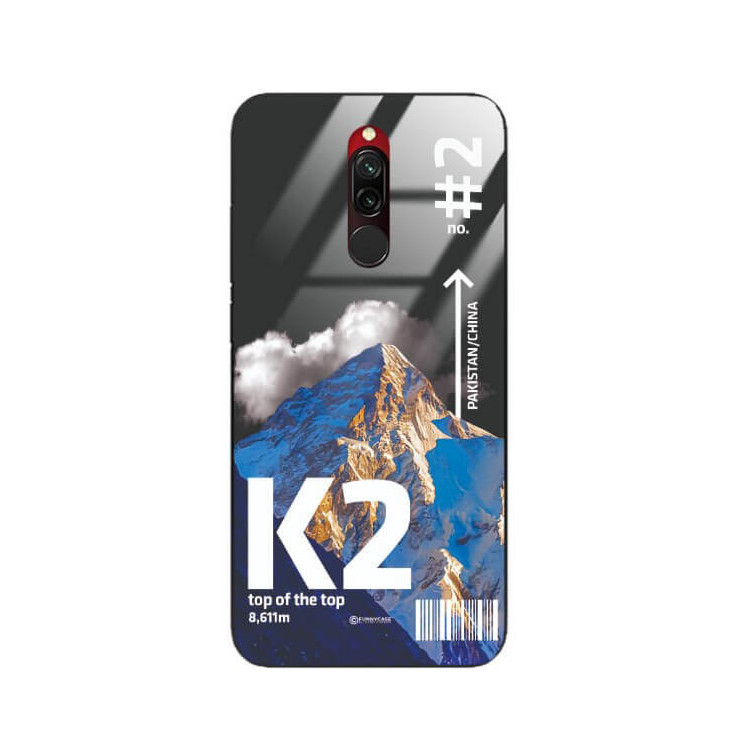 ETUI BLACK CASE GLASS NA TELEFON XIAOMI REDMI 8 ST_TCL-101