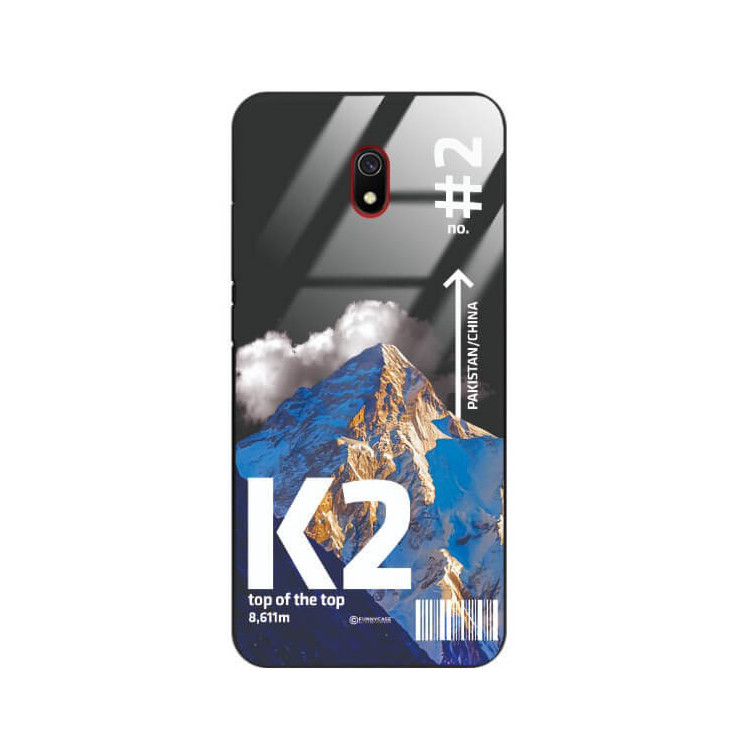 ETUI BLACK CASE GLASS NA TELEFON XIAOMI REDMI 8A ST_TCL-101