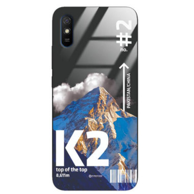 ETUI BLACK CASE GLASS NA TELEFON XIAOMI REDMI 9A / REDMI 9 AT ST_TCL-101