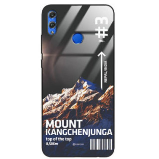 ETUI BLACK CASE GLASS NA TELEFON HUAWEI HONOR 8X ST_TCL-102
