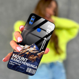 ETUI BLACK CASE GLASS NA TELEFON HUAWEI HONOR 8X ST_TCL-102