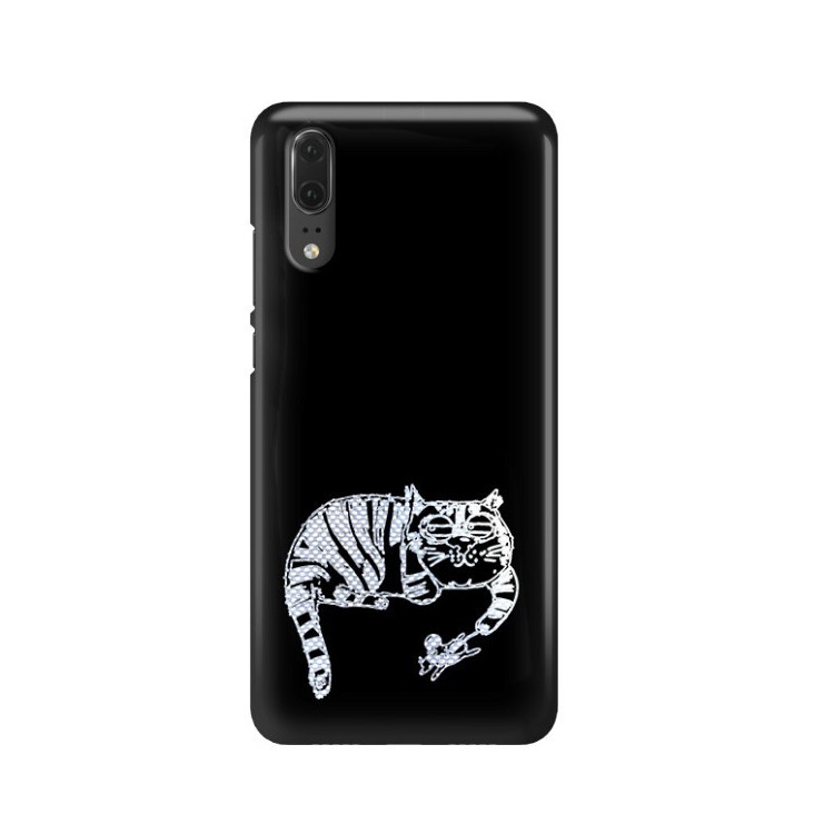 Etui Huawei P20, Etui Neon Wielokolorowy - FunnyCase