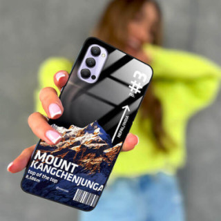 ETUI BLACK CASE GLASS NA TELEFON OPPO RENO 4 / RENO 4 5G ST_TCL-102