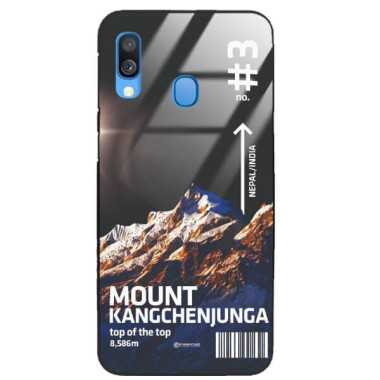 ETUI BLACK CASE GLASS NA TELEFON SAMSUNG GALAXY A40 ST_TCL-102