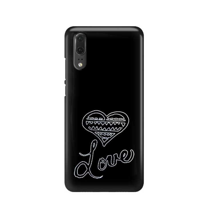 Etui Huawei P20, Etui Neon Wielokolorowy - FunnyCase