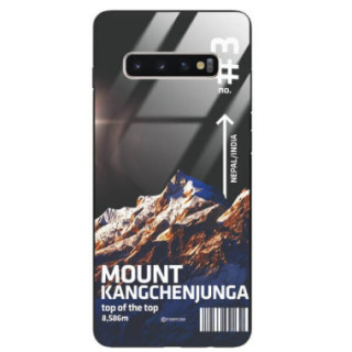 ETUI BLACK CASE GLASS NA TELEFON SAMSUNG GALAXY S10 PLUS ST_TCL-102