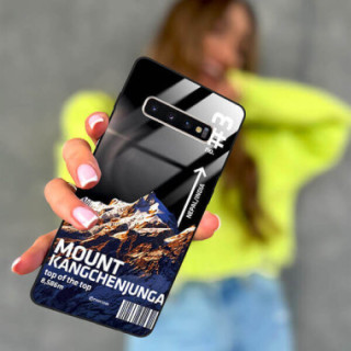 ETUI BLACK CASE GLASS NA TELEFON SAMSUNG GALAXY S10 PLUS ST_TCL-102
