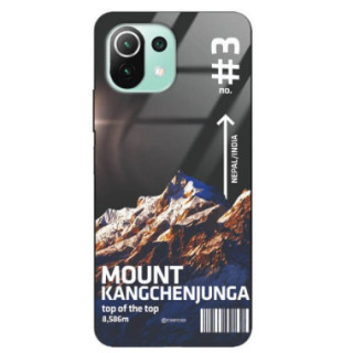 ETUI BLACK CASE GLASS NA TELEFON XIAOMI MI 11 LITE 4G / 5G / 5G NE ST_TCL-102