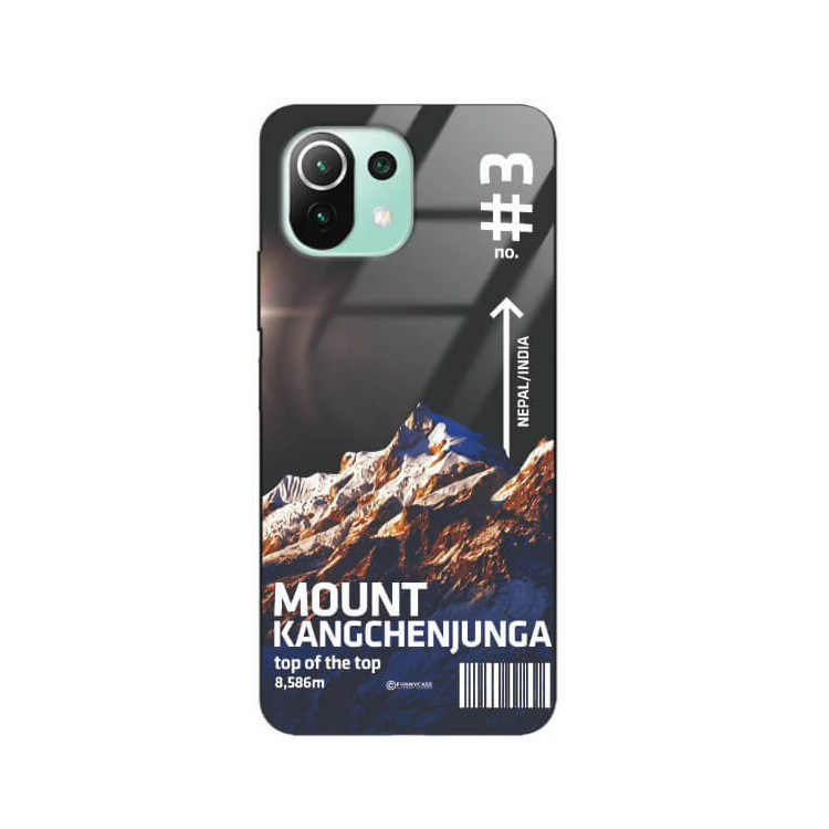 ETUI BLACK CASE GLASS NA TELEFON XIAOMI MI 11 LITE 4G / 5G / 5G NE ST_TCL-102
