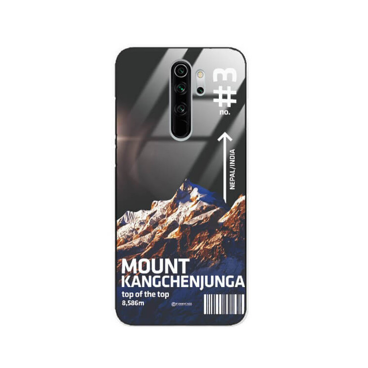 ETUI BLACK CASE GLASS NA TELEFON XIAOMI REDMI NOTE 8 PRO ST_TCL-102