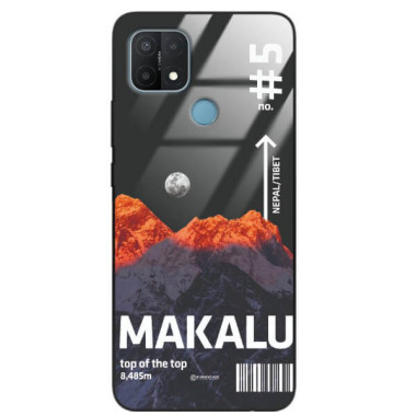 ETUI BLACK CASE GLASS NA TELEFON OPPO A15 / A15S / A35 ST_TCL-103