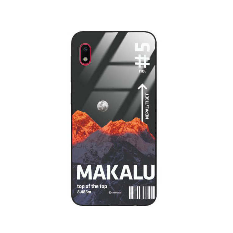 ETUI BLACK CASE GLASS NA TELEFON SAMSUNG GALAXY A10 ST_TCL-103
