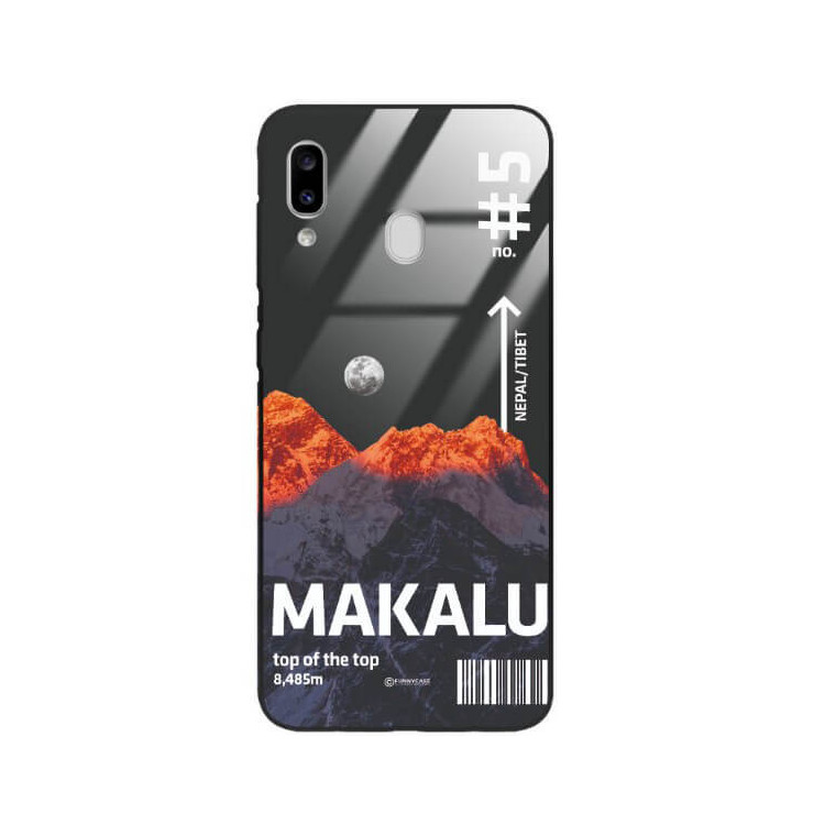 ETUI BLACK CASE GLASS NA TELEFON SAMSUNG GALAXY A20E ST_TCL-103