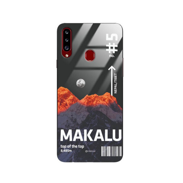 ETUI BLACK CASE GLASS NA TELEFON SAMSUNG GALAXY A20S ST_TCL-103
