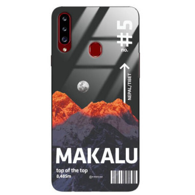 ETUI BLACK CASE GLASS NA TELEFON SAMSUNG GALAXY A20S ST_TCL-103