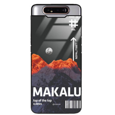 ETUI BLACK CASE GLASS NA TELEFON SAMSUNG GALAXY A80 ST_TCL-103