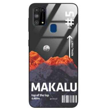 ETUI BLACK CASE GLASS NA TELEFON SAMSUNG GALAXY M31 ST_TCL-103