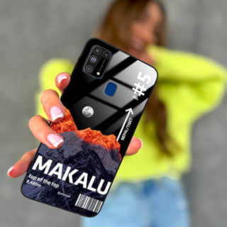 ETUI BLACK CASE GLASS NA TELEFON SAMSUNG GALAXY M31 ST_TCL-103