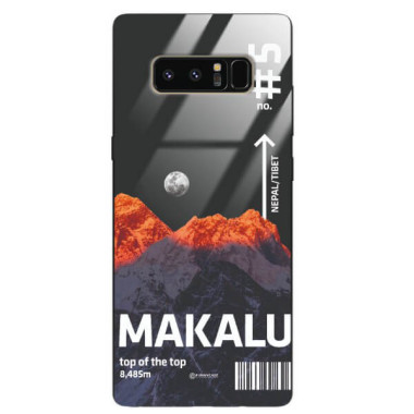 ETUI BLACK CASE GLASS NA TELEFON SAMSUNG GALAXY NOTE 8 ST_TCL-103